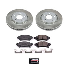 Load image into Gallery viewer, PowerStop Front Semi-Coated Rotor Kit fits 2004 2005 Chevrolet Malibu / 2008 Chevrolet Malibu Classic / 2004-2008 Chevrole...