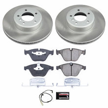 Load image into Gallery viewer, PowerStop Front Semi-Coated Rotor Kit fits 2004-2006 BMW 525I / 2006-2007 BMW 525XI / 2008-2010 BMW 528I / 2009-2010 BMW 5...