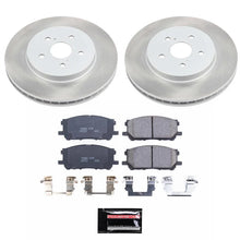 Load image into Gallery viewer, PowerStop Front Semi-Coated Rotor Kit fits 2004-2006 Lexus RX330 / 2007-2009 Lexus RX350 / 2006-2008 Lexus RX400H / 2006-2...