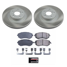 Load image into Gallery viewer, PowerStop Front Semi-Coated Rotor Kit fits 2004-2006 Subaru Baja / 2009-2010 Subaru Forester / 2008-2010 Subaru Impreza / ...