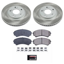 Load image into Gallery viewer, PowerStop Front Semi-Coated Rotor Kit fits 2004-2008 2010-2011 Mitsubishi Endeavor