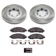Load image into Gallery viewer, PowerStop Front Semi-Coated Rotor Kit fits 2004-2008 Chevrolet Colorado / 2004-2008 GMC Canyon / 2006 Isuzu i-280 / 2007 2...