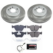 Load image into Gallery viewer, PowerStop Front Semi-Coated Rotor Kit fits 2004-2010 BMW X3