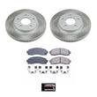 Load image into Gallery viewer, PowerStop Front Semi-Coated Rotor Kit fits 2005-2006 Chevrolet Equinox LS / 2006 Pontiac Torrent / 2002-2007 Saturn Vue / ...