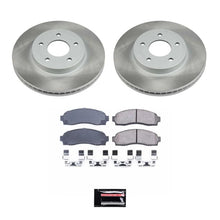 Load image into Gallery viewer, PowerStop Front Semi-Coated Rotor Kit fits 2005-2006 Chevrolet Equinox LS / 2006 Pontiac Torrent / 2002-2007 Saturn Vue / ...