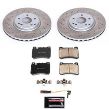 Load image into Gallery viewer, PowerStop Front Semi-Coated Rotor Kit fits 2005-2007 Mercedes-Benz C230 / 2005 Mercedes-Benz C320 / 2006-2009 Mercedes-Ben...