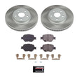 Load image into Gallery viewer, PowerStop Front Semi-Coated Rotor Kit fits 2005-2010 Scion TC / 2007 2008 Scion TC Spec / Toyota Celica / 2001-2005 Toyota...