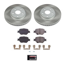 Load image into Gallery viewer, PowerStop Front Semi-Coated Rotor Kit fits 2005-2010 Scion TC / 2007 2008 Scion TC Spec / Toyota Celica / 2001-2005 Toyota...