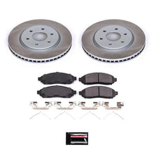 Load image into Gallery viewer, PowerStop Front Semi-Coated Rotor Kit fits 2005-2015 Nissan Frontier / 2005-2010 Nissan Frontier LE / 2011-2015 Nissan Fro...