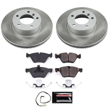 Load image into Gallery viewer, PowerStop Front Semi-Coated Rotor Kit fits 2006 BMW 325I
