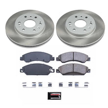 Load image into Gallery viewer, PowerStop Front Semi-Coated Rotor Kit fits 2007 2008 Cadillac Escalade / 2008 Cadillac Escalade PLATINUM / 2007 2008 Cadil...
