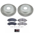 Load image into Gallery viewer, PowerStop Front Semi-Coated Rotor Kit fits 2007-2009 Chrysler Aspen LIMITED / 2007 2008 Dodge DURANGO Adventurer / 2007-20...