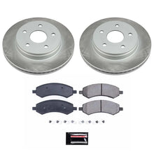 Load image into Gallery viewer, PowerStop Front Semi-Coated Rotor Kit fits 2007-2009 Chrysler Aspen LIMITED / 2007 2008 Dodge DURANGO Adventurer / 2007-20...