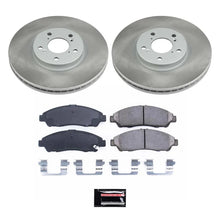 Load image into Gallery viewer, PowerStop Front Semi-Coated Rotor Kit fits 2007-2013 Acura MDX / 2014 2016-2020 Acura Rlx SPORT Hybrid Sh-awd / 2010-2013 ...