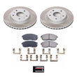 Load image into Gallery viewer, PowerStop Front Semi-Coated Rotor Kit fits 2007-2013 Suzuki SX4
