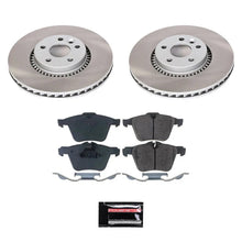 Load image into Gallery viewer, PowerStop Front Semi-Coated Rotor Kit fits 2007-2014 Volvo S60 / S80