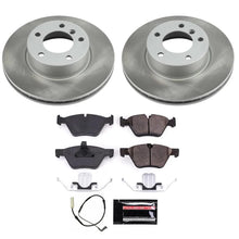 Load image into Gallery viewer, PowerStop Front Semi-Coated Rotor Kit fits 2007 BMW 328I / 2007 BMW 328XI