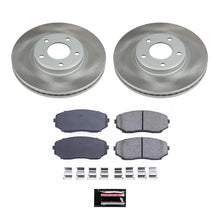 Load image into Gallery viewer, PowerStop Front Semi-Coated Rotor Kit fits 2008-2009 Ford Edge LIMITED / 2007-2009 Ford Edge SE / 2007 Ford Edge SEL Plus ...