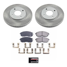 Load image into Gallery viewer, PowerStop Front Semi-Coated Rotor Kit fits 2009-2014 Nissan Cube / 2007-2012 Nissan Sentra / 2007-2012 Nissan Versa