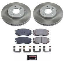 Load image into Gallery viewer, PowerStop Front Semi-Coated Rotor Kit fits 2010-2011 Kia Soul / Soul !