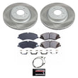 Load image into Gallery viewer, PowerStop Front Semi-Coated Rotor Kit fits 2010-2013 Land Rover Range / Range Rover SPORT