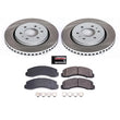 Load image into Gallery viewer, PowerStop Front Semi-Coated Rotor Kit fits 2010-2017 Ford Expedition EL / 2010 Ford Expedition Eddie / 2010-2021 Ford Expe...