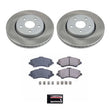 Load image into Gallery viewer, PowerStop Front Semi-Coated Rotor Kit fits 2010 Dodge Nitro Detonator / 2007-2009 Dodge Nitro R/T / 2009-2011 Dodge Nitro ...