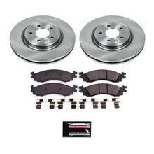 Load image into Gallery viewer, PowerStop Front Semi-Coated Rotor Kit fits 2010 Ford Taurus SHO