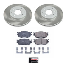 Load image into Gallery viewer, PowerStop Front Semi-Coated Rotor Kit fits 2010 Hyundai Accent Blue / 2011 Hyundai Accent GL / 2006-2011 Hyundai Accent Gl...