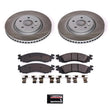 Load image into Gallery viewer, PowerStop Front Semi-Coated Rotor Kit fits 2011-2012 Ford Taurus SHO