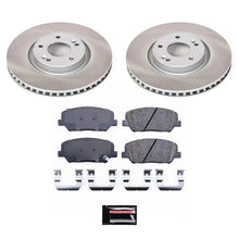 Load image into Gallery viewer, PowerStop Front Semi-Coated Rotor Kit fits 2011-2015 Kia Optima