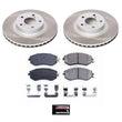 Load image into Gallery viewer, PowerStop Front Semi-Coated Rotor Kit fits 2011-2016 Subaru BRZ / Impreza