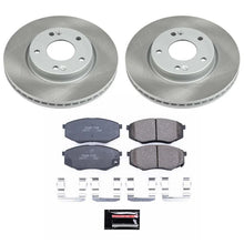 Load image into Gallery viewer, PowerStop Front Semi-Coated Rotor Kit fits 2011 Hyundai Tucson GL / 2010-2011 Hyundai Tucson Gls / 2011 Kia Sportage