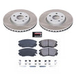 Load image into Gallery viewer, PowerStop Front Semi-Coated Rotor Kit fits 2012-2016 Buick LaCrosse / 2010 2011 Buick LaCrosse CX / 2012 Buick LaCrosse Co...