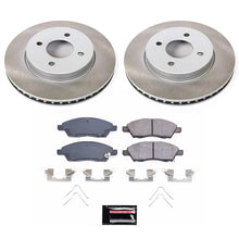 Load image into Gallery viewer, PowerStop Front Semi-Coated Rotor Kit fits 2012-2019 Nissan Versa / Versa Note