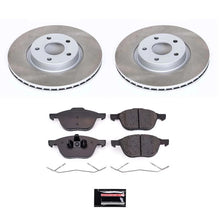 Load image into Gallery viewer, PowerStop Front Semi-Coated Rotor Kit fits 2013-2017 Ford C-Max / 2013-2019 Ford Escape S / 2013 Ford Escape SEL / 2014-20...