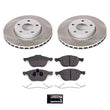 Load image into Gallery viewer, PowerStop Front Semi-Coated Rotor Kit fits 2013-2018 Ford C-Max / 2012-2018 Ford Focus Electric / 2012 Ford Focus SEL / 20...