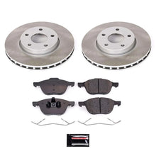 Load image into Gallery viewer, PowerStop Front Semi-Coated Rotor Kit fits 2013-2018 Ford C-Max / 2012-2018 Ford Focus Electric / 2012 Ford Focus SEL / 20...