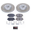 Load image into Gallery viewer, PowerStop Front Semi-Coated Rotor Kit fits 2013-2018 Hyundai Santa Fe / 2014 2015 Kia Sorento / 2014-2020 Kia Sorento EX /...