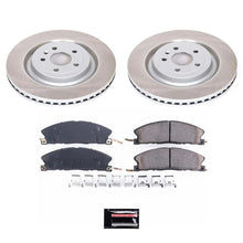 Load image into Gallery viewer, PowerStop Front Semi-Coated Rotor Kit fits 2013-2019 Ford Explorer / 2013-2019 Ford Flex / 2013-2019 Ford Police Intercept...