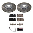 Load image into Gallery viewer, PowerStop Front Semi-Coated Rotor Kit fits 2013 Audi Q5 Premium