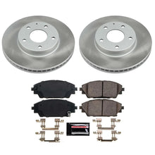 Load image into Gallery viewer, PowerStop Front Semi-Coated Rotor Kit fits 2014-2021 Mazda 3 / Cx-3