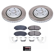 Load image into Gallery viewer, PowerStop Front Semi-Coated Rotor Kit fits 2015-2017 2019-2025 Honda Odyssey / Passport