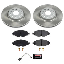 Load image into Gallery viewer, PowerStop Front Semi-Coated Rotor Kit fits 2015-2020 Audi A3 / 2015-2018 Audi A3 Quattro / 2016-2018 Audi A3 Sportback / 2...