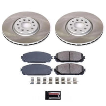 Load image into Gallery viewer, PowerStop Front Semi-Coated Rotor Kit fits 2016-2023 Jeep Cherokee