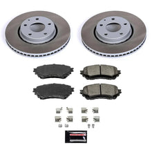 Load image into Gallery viewer, PowerStop Front Semi-Coated Rotor Kit fits 2020-2021 Mazda 6 SPORT