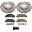 Load image into Gallery viewer, PowerStop Front Semi-Coated Rotor Kit fits 2021-2023 Buick Enclave / 2021 Chevrolet Blazer L / 2021-2023 Chevrolet Blazer ...