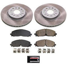 Load image into Gallery viewer, PowerStop Front Semi-Coated Rotor Kit fits 2021-2023 Buick Enclave / 2021 Chevrolet Blazer L / 2021-2023 Chevrolet Blazer ...