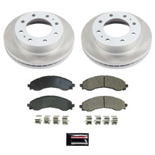 Load image into Gallery viewer, PowerStop Front Semi-Coated Rotor Kit fits 2021-2023 Chevrolet Express 2500 / 2021-2023 Chevrolet Express 3500 / 2021-2023...