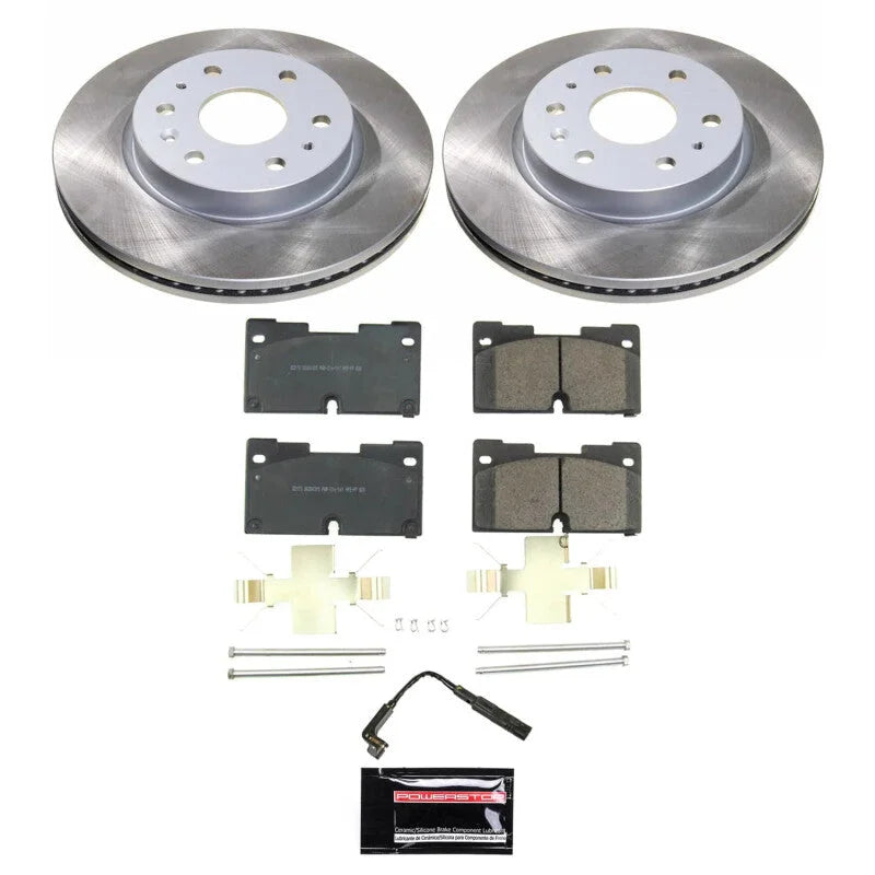 PowerStop Front Semi-Coated Rotor Kit fits 2021-2024 Cadillac Escalade Luxury / 2021-2024 Cadillac Escalade ESV / 2019-202...